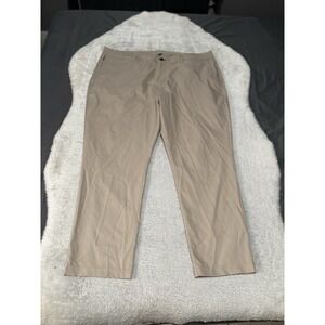 Public Rec Pants Mens 42x30 Beige Straight Performance Lightweight Tech‎ Stretch